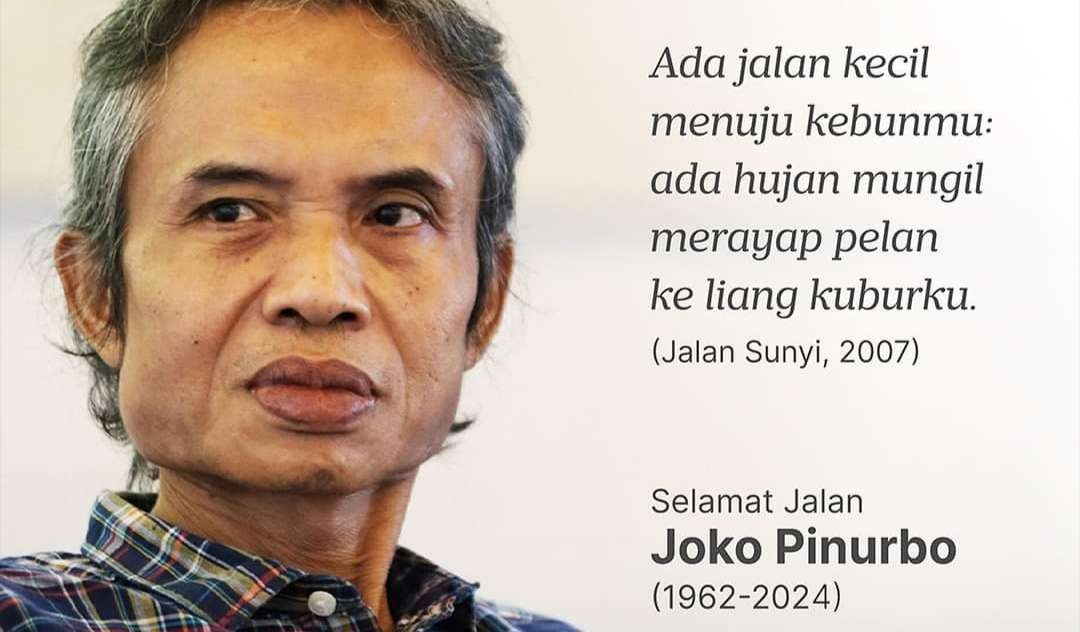 Joko Pinurbo, penyair yang meninggal dunia. (Foto: dok/ngopibareng.id)