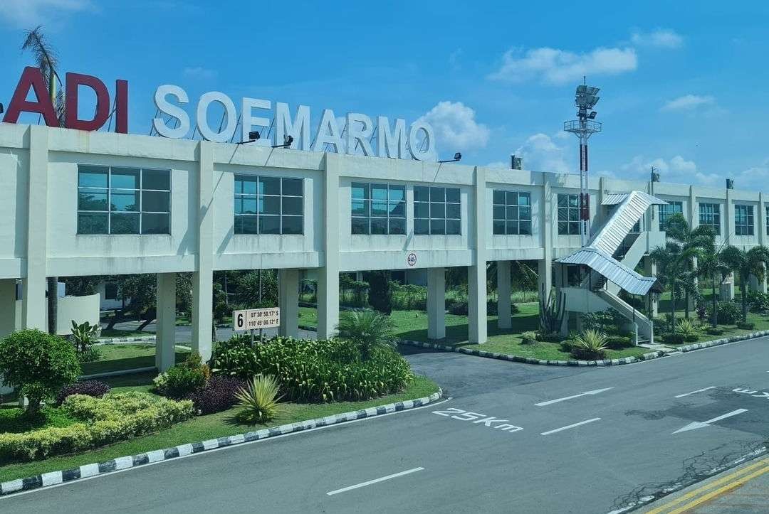 Bandara Adi Soemarmo Solo turun kelas, tidak lagi menjadi bandara internasional. (Foto: Instagram)