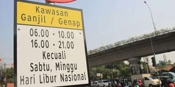 Aturan ganjil genap di Jakarta tidak berlaku di hari libur Kenaikan Yesus Kristus, Kamis 9 Mei 2024. (Foto: X TMC Polda Metro Jaya)