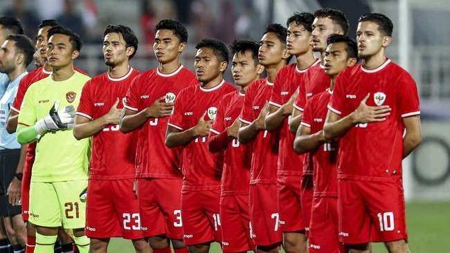Indonesia U-23 akan menghadapi Guinea U-23 pada pertandingan play-off Olimpiade 2024 di Stadion Clairefontain, Paris, Kamis, 9 Mei 2024. (Foto: Ant)