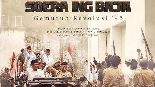 Poster film Soera Ing Baja, nonton bareng di Alun-alun Surabaya gratis, Jumat, 10, 11, 12, dan 17 Mei 2024. (Foto: Pemkot Surabaya)